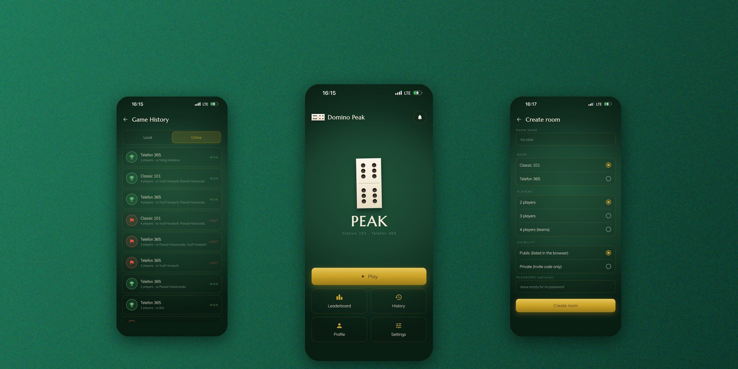 Domino Peak — product screenshot