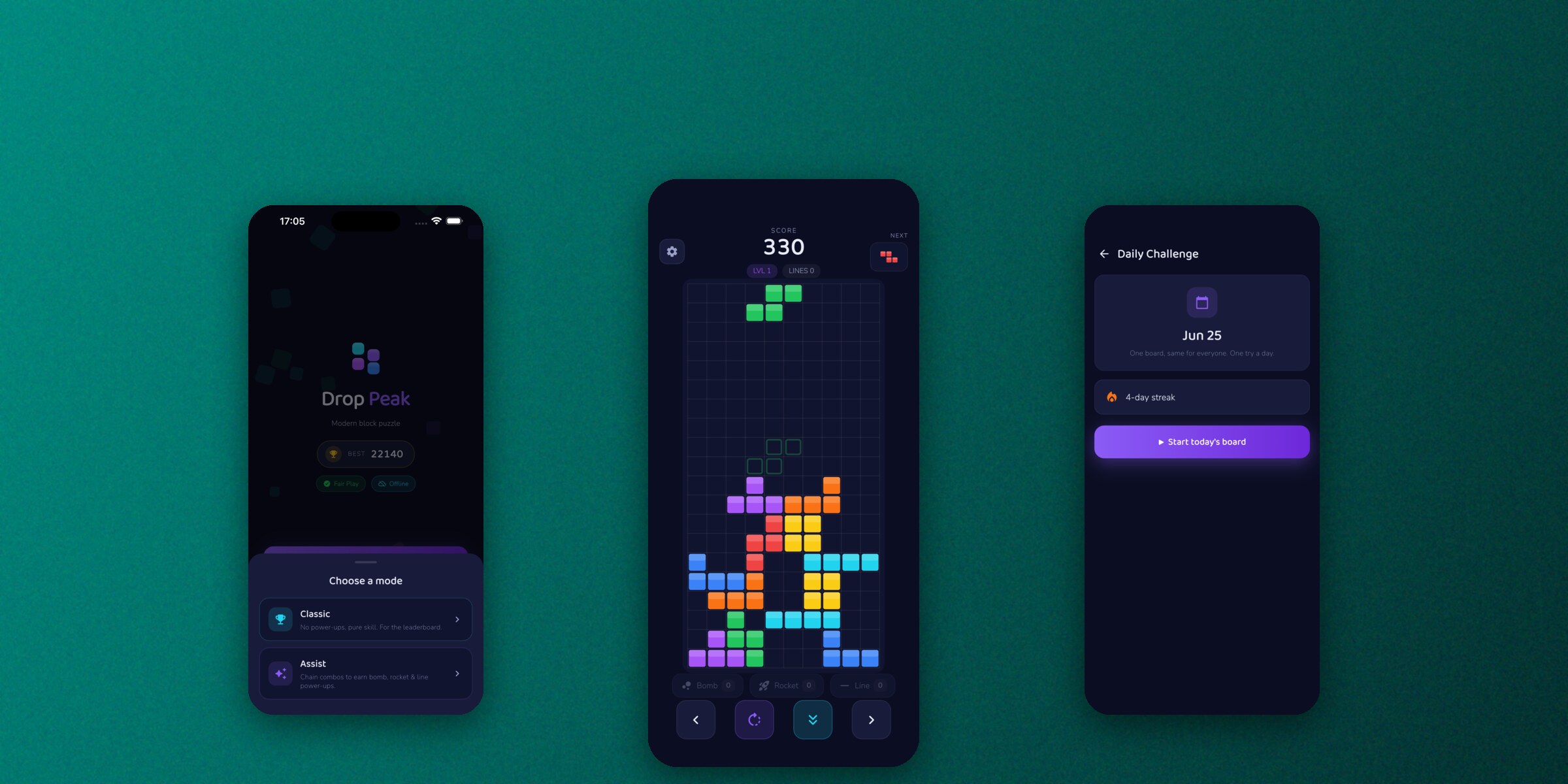 Drop Peak — product screenshot